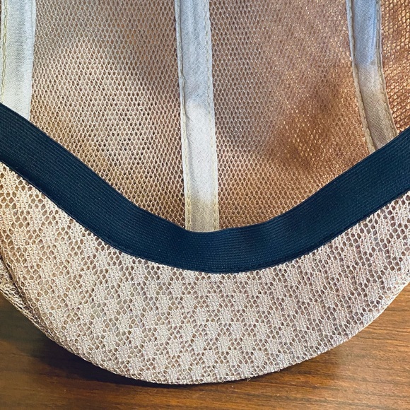 🌟HP🌟NWOT Tan Unisex Mesh Breathable Summer Flat Cap OS - Picture 9 of 10